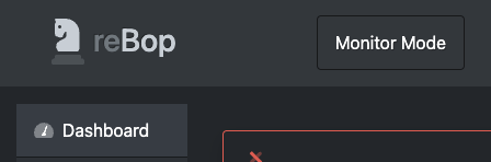 reBop dashboard monitor